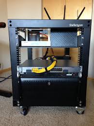 If your main concern is stability, you need hard wood that won't warp or split. 25 Server Cabinet Ideas Server Cabinet Server Rack Home Network