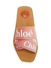 Shop Chloe Woody Flat Sandals Saks Fifth Avenue