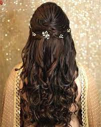 Hair Style Bridal Hairstyle Wedding Scattered Hairstyle Long Hair Half Up Half Down Loose Ha Hair Styles Long Hair Styles Wedding Hairstyles For Long Hair