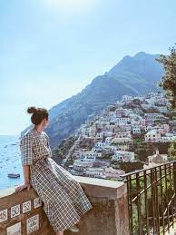 鮮やかでカラフルな街並み triproud 街並み ポジターノ 景色