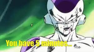 Dragon shortz provides examples of:. Frieza Minutes Dragonball Dragon Ball Fiveminutes Time Hurry Up Faster Gif Frieza Minutes Dragonball Dragon Ball Fiveminutes Time Hurry Up Faster Discover Share Gifs