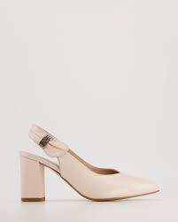 RÓŻOWE CZÓŁENKA Z ODKRYTĄ PIĘTĄ - K0140 PERLA ROSA