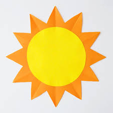 The sun is the star at the center of the earth's solar system. Paper Sun Kids Crafts Fun Craft Ideas Firstpalette Com