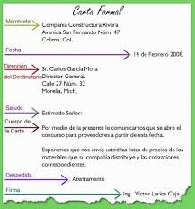 Carta Formal Spanish Writing Spanish Lessons Online Spanish Lessons