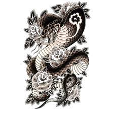 15+ traditional japanese snake tattoo designs. Beautiful Japanese Snake Tattoo Design