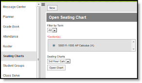 Creating Seating Charts Infinite Campus