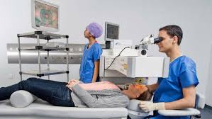 Durch das wachs­tum des auges kann es zu einer zu­nahme der kurz­sich­tig­keit kommen und somit wäre das augen­lasern zwar möglich, der patient hätte. Augen Lasern So Blicken Sie Durch Luzerner Kantonsspital