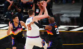 The phoenix suns starters consist of aron baynes, deandre ayton, mikal bridges, devin booker, and ricky rubio. E0a Tjpxeaqhcm