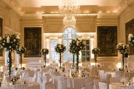 The Beautiful Ballroom Set Up For A Wedding At Hopetoun House South Queensferry Near Edinburg Table Decorations House Wedding