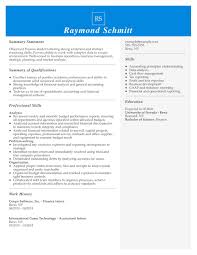 A resume objective, as we mentioned before, is basically. 8 Amazing Finance Resume Examples Livecareer