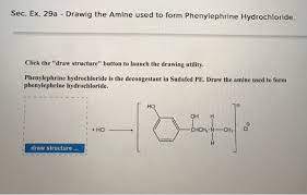 September 29, 2019 by easydrawingart. Solved Sec Ex 29a Drawig The Amine Used To Form Pheny Chegg Com