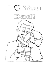 Dad jokes are an art, not a science. Kiss Daddy On Cheek I Love Dad Coloring Pages Coloring Sky