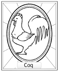 coloriage signe astrologie chinois du coq a partir de la galerie signesastrochinois coloring pages skull curious george coloriages gratuits