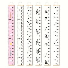 Us 7 5 25 Off Nordic Style Baby Child Kids Height Ruler Kids Growth Size Chart Height Measure Ruler For Kids Room Home Hanging Decoration In Party
