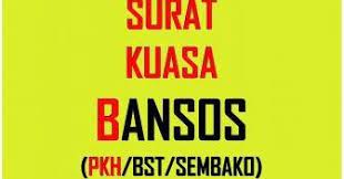 Demikian artikel mengenai contoh surat kuasa pengambilan uang di bank 2019. Contoh Surat Kuasa Pengambilan Bansos Pkh Bst Program Sembako Bpnt Format Administrasi Desa