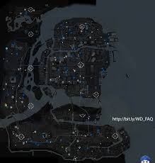 Mapa Watch Dogs Map Watch Dogs Map Watch Watch Dogs Sci Fi