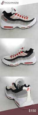 Rare Nike Air Max 95 Cement Red Sneakers Red Sneakers Nike Air Max 95 Rare Nikes