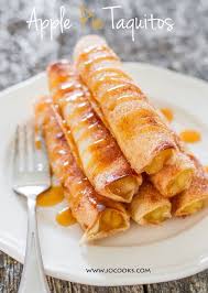 Apple Pie Taquitos Jo Cooks Recipes Apple Recipes Mexican Food Recipes