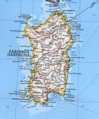 (see a sardinia province map.) the lines on the map represent train lines (green indicate the tourist train routes). Sardinia Map Mapsof Net Sardinia Map City