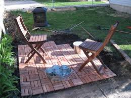 It's a fairly simple project and the cost is reasonable ($3 to $6 per sq. Ikea Deck Tiles On Grass Ikea Deck Tiles Outdoor Tile Patio Wood Deck Tiles