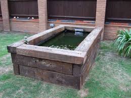 Whether you aim for a modern finish or just love the traditional look, the following diy plans and ideas will help you know the basic do's and don'ts while building a wooden bed frame. How To Build A Raised Pond With Railway Sleepers
