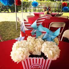 Pin By Tanya Smith On Party Time Circus Baby Shower Carnival Baby Showers Baby Shower Popcorn
