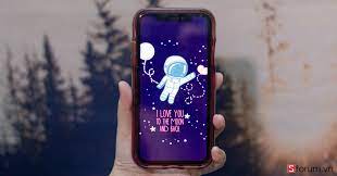 Tải Bộ Hinh Nền Phi Hanh Gia Rất Dễ Thương Danh Cho Iphone