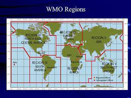 Map ( kml) of available region 5 climate files. The Wmo Space Programme Dr Donald E Hinsman Head Wmo Space Programme World Meteorological Organization Ppt Download