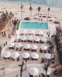 The Newest Spot In Bali Palmilla Bali Beach Club On Melasti Beach A Really Good Place To Get The Perfect Tan Bali Beaches Bali Holiday Planning