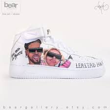 Página oficial de fans anuel aa✓ real hasta la muerte se les agradecería una donación para. Custom Nike Air Force 1 Hand Painted Nike Shoes Anuel Aa Etsy