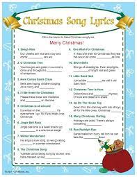 Nov 08, 2021 · there are two really fun christmas quizzes about music and song lyrics. Christmas Song Lyrics Game Christmas Songs Lyrics Christmas Carol Game Christmas Party Games