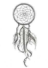 Drawings Dream Catcher Tattoo Outline Basically Dreamcatcher Is An Item Which Belongs To Na Dream Catcher Tattoo Design Feather Tattoos Dream Catcher Tattoo