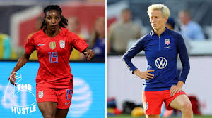 Megan anna rapinoe is an american professional soccer player who plays as a winger and captains ol reign of the national women's soccer leag. A Day At The Gym With U S Soccer Stars Megan Rapinoe And Crystal Dunn Teen Vogue