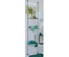 Regal f�r schuhe beton grau und chrom. Klemmregal Gunstige Klemmregale Bei Livingo Kaufen