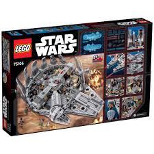 With a neatly concealed battery pack, the millennium falcon comes with lights for the cockpit, front & rear lights, as well as flashing. Millennium Falcon 75105 Star Wars Offiziellen Lego Shop De