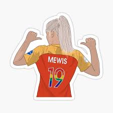In january 2018, brian signed a deal to play in france for olympique lyonnais, chicago retained her nwsl rights. Kristie Mewis Stickers Redbubble