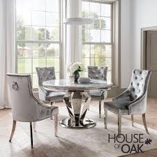 Round kitchen tables on pinterest. Arturo Grey 130cm Round Dining Table House Of Oak