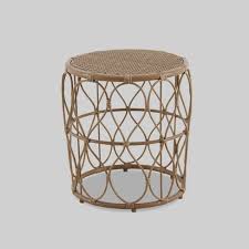 | featured selection of curated patio outdoor side tables from top brands. Britanna Patio Accent Table Natural Opalhouse Target
