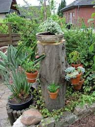 Den ganzen stumpf dick mit reifem kompost zudecken und vor allem bei. Baumstamm Bastelideen Baumstumpf Im Garten Gestalten Idee Fr Einen Stehengebliebenen Garten Gestalten Ideen Garten Gestalten Baumstamm Garten