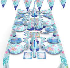 Maybe you would like to learn more about one of these? New 76pcs Little Mermaid Birthday Party Supplies Set Plate Cup Napkin Cutlery Table Cover Party Favors And Decoration Buy Little Mermaid Birthday Party Supplies Set Mermaid Party Favors Little Mermaid Birthday Party Decoration Product On Alibaba Com