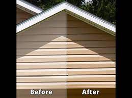 Your neighbors are giving you the side eye, and no less than three different neighborhood handymen have left a card taped to your mailbox. Diy Vinyl Siding Cleaning A Home Remedy For Cleaning The Exterior Of Your Home Youtube