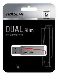 Pendrive 256 Gb HikSemi 3.0 Usb y Usb-C E307C Dual Slim (HS-USB-E307C 256G U3)