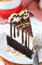 I love ice cream cakes has several yummy options. Toasted Coconut Chocolate Ice Cream Cake Chocolate Coconut Dessert