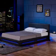 Mega geile betten zu schmalen kurs. Home Deluxe Led Bett Asteroid 140 X 200 Cm Schwarz I Polsterbett Design Bett Inkl Beleuchtung Amazon De Kuche Haushalt Wohnen