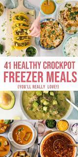 Make meatloaf speedier in the instant pot. 41 Healthy Freezer Crockpot Meals Happy Money Saver