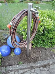 Wassersaule Edelstahl Wasserzapfsaule O60mm 1m Mit Schlauchhalter Ws6010sh Ebay Wasserzapfstelle Wasserzapfsaule Schlauchhalter