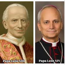 El inmenso parecido entre León XIII y León XIV.