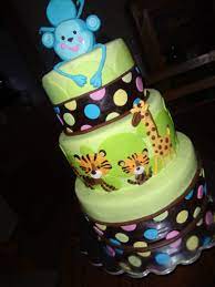 Fisher Price Animal Baby Shower Cake Animal Baby Shower Cake Jungle Baby Shower Girl Cakes