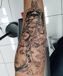 See more ideas about tattoos, halloween tattoos, cool tattoos. Tattoo Fiesta No Twitter Batman Gang Great Work By Wicho Batman Joker Twoface Poisonivy Scarecrow Catwoman Batmanfan Myhero Comics Favoritecartoons Batmantattoo Comictattoo Dcforever Dcgang Dctattoo Charaters Cartoontattoo