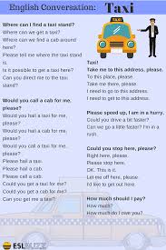Easy Conversations About Transportation For Esl Students Eslbuzz Learning English Everyday English Conversational English English Phrases